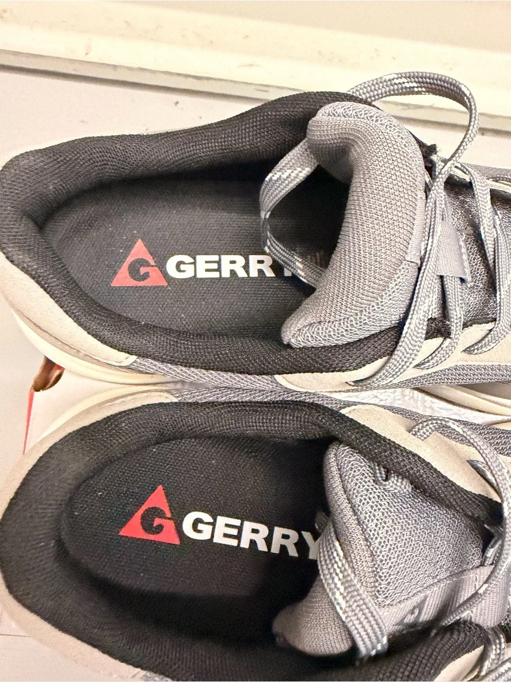 Gerry Men's Creston Lightweight Athletic Sneakers Gray NIB - Size 12